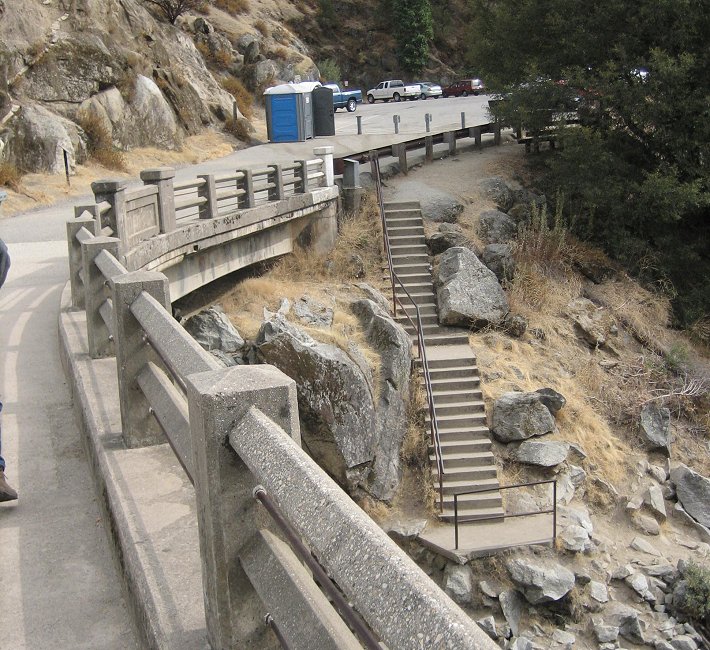Stairs to Swimming Hole