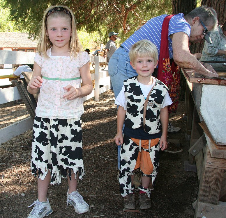 Cowgirl and Cowboy