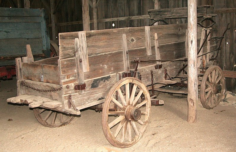 Rear of wagon