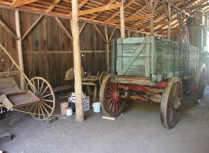 Inside Barn